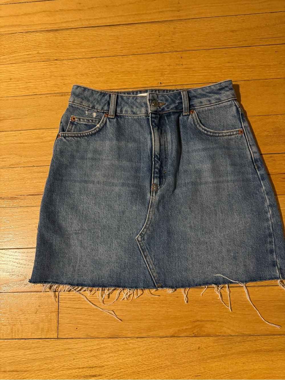 Topshop Denim Jean Skirt - Size 4